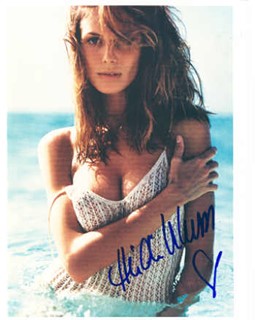 Heidi Klum autograph