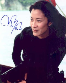 Michelle Yeoh autograph