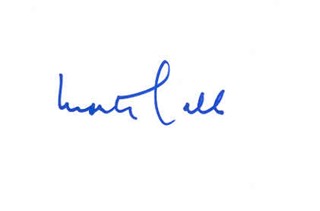 Monty Hall autograph