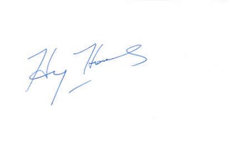 Harry Hamlin autograph