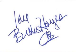 Billie Hayes autograph