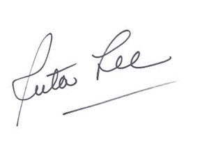 Ruta Lee autograph