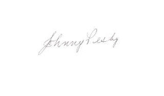 Johnny Pesky autograph