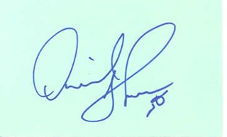 Derrick Thomas autograph