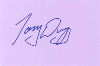 Tony Dungy autograph