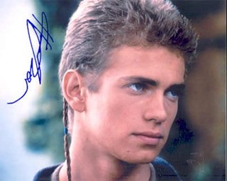Hayden Christensen autograph