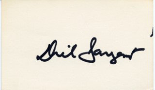 Dick Sargent autograph