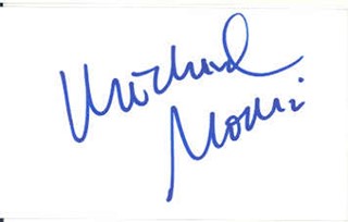 Michael Nouri autograph