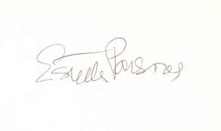 Estelle Parsons autograph