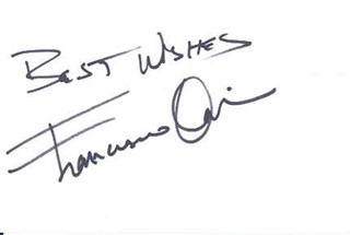 Francesco Quinn autograph