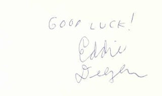 Eddie Deezen autograph