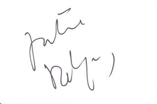 Julie Delpy autograph