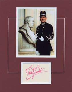 Poirot autograph