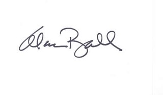 Alan Ball autograph
