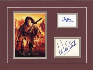 The Last of the Mohicans autograph