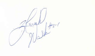 Herschel Walker autograph