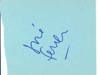 Jose Ferrer autograph