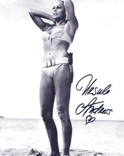 Ursula Andress autograph