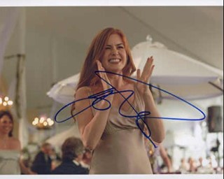 Isla Fisher autograph