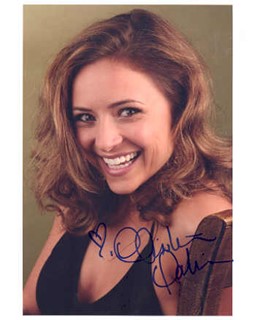 Christine Lakin autograph