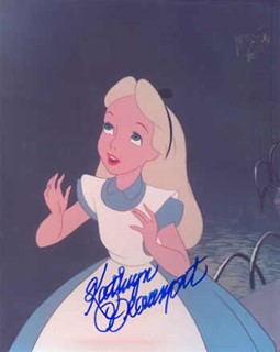 Kathryn Beaumont autograph