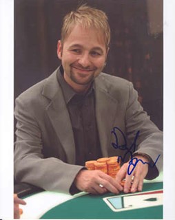 Daniel Negreanu autograph