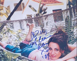 Alanna Ubach autograph