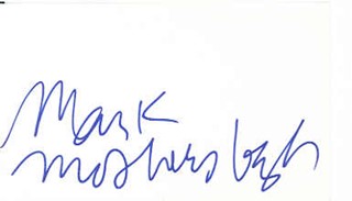 Mark Mothersbaugh autograph
