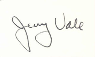 Jerry Vale autograph