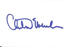 Christine Ebersole autograph