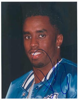 Sean 'P. Diddy' Combs autograph