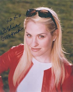 Leslie Grossman autograph