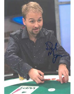 David Negreanu autograph