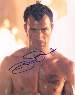 Justin Theroux autograph
