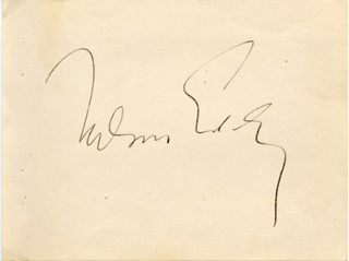 Nelson Eddy autograph