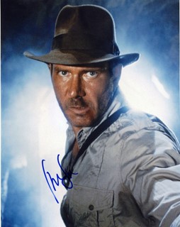 Harrison Ford as Indiana Jones autograph