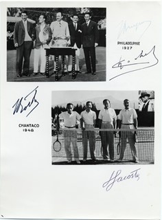 Four Musketeers autograph