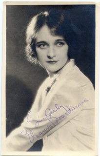 Eleanor Boardman autograph