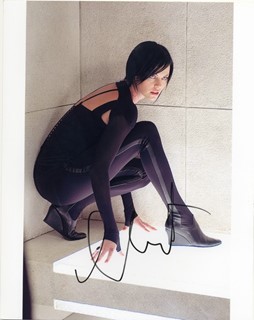 Charlize Theron autograph