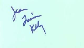 Jean Louisa Kelly autograph