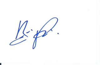 Bijou Phillips autograph