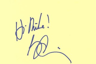 George Carlin autograph