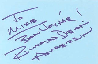 Richard Dean Anderson autograph
