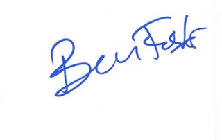 Ben Foster autograph