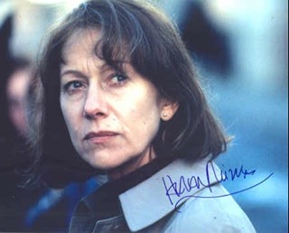 Helen Mirren autograph