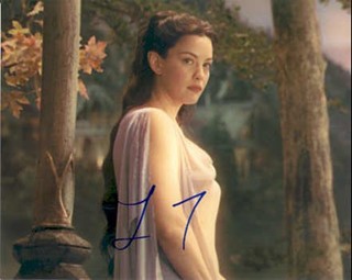 Liv Tyler autograph