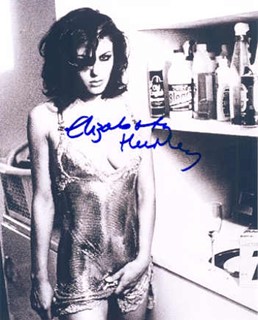 Elizabeth Hurley autograph
