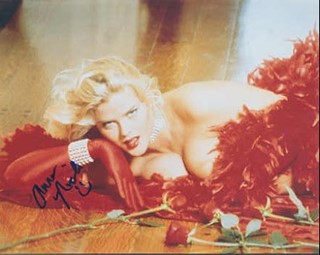 Anna Nicole Smith autograph