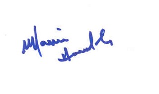 Marvin Hamlisch autograph