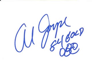 Al Joyner autograph